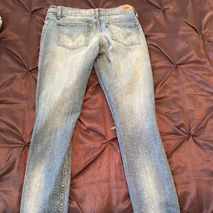 Too Super low Levi 524 Sz 11m light wash